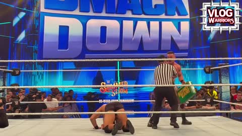 Brock Lesnar absolutely destroys Theory - WWE Smackdown 7_22_22