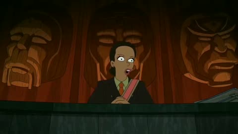 The Simpsons- Loki's TVA court trial