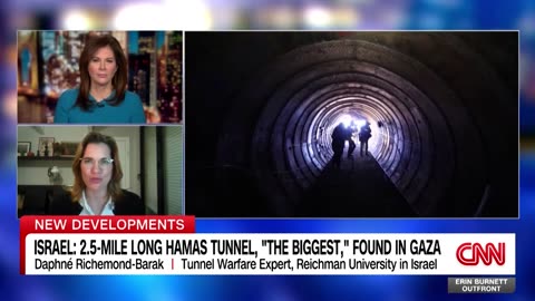 See inside the largest tunnel found in Gaza, according to Israel