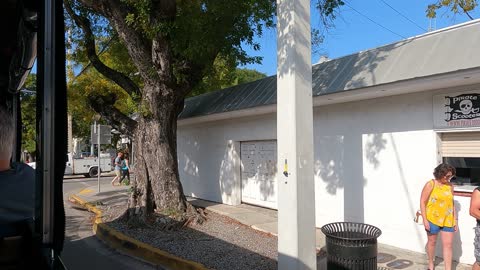 Key West Florida, Old Town Trolley Tours with best Trolley Driver ever.