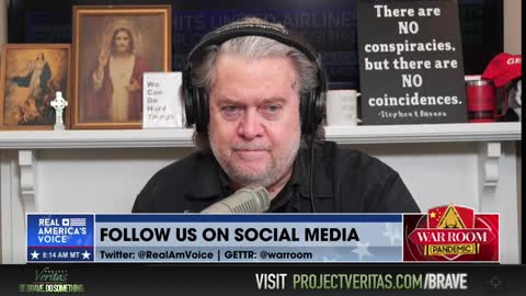 WAR ROOM: O'Keefe joins Bannon to discuss Veritas #ExposeFauci Bombshell