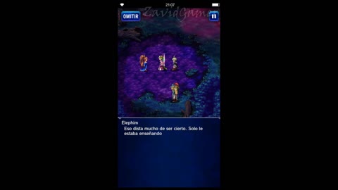 FF Brave Exvius HD Evento Historia El león del bosque mítico (Sin gameplay)