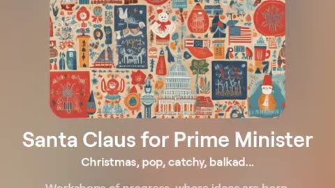 Santa Claus for Prime Minister