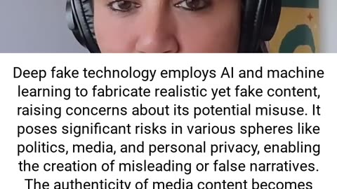 Deep-Fake Technology