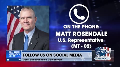 Rep. Rosendale Calls For Speaker Johnson To Fire All Of His Staff