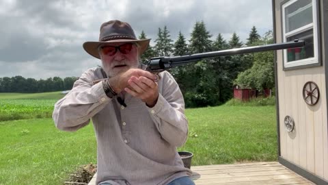 Shooting my 1865 Remington Revolving Carbine by Uberti