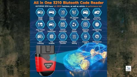 Review - AUTOPHIX 3210 Bluetooth OBD2 Scanner