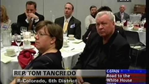 Tom Tancredo 2007 Lincoln Day Dinner Iowa