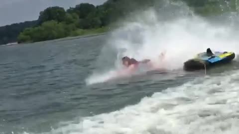 Collab copyright protection - lake tubing wipeout fail