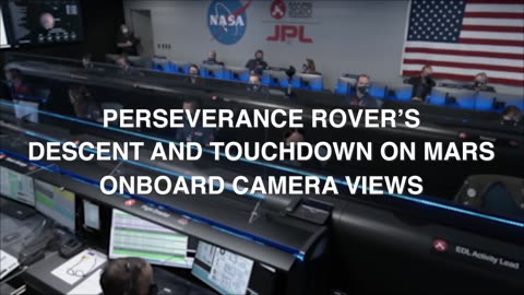 Perseverance Rover’s Descent and Touchdown on Mars (Official NASA Video)