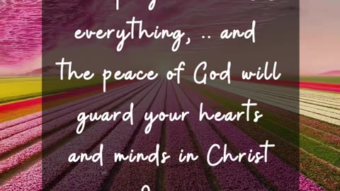 Experience unshakable peace when you surrender your worries to God in prayer.