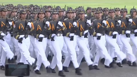 TAIWAN FEMALE MILIYRY PARADE