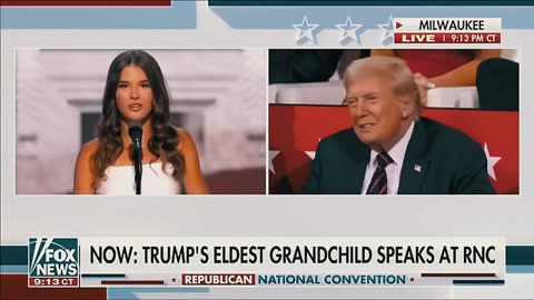 Trump Granddaughter's Speech Moves RNC Crowd to Tears