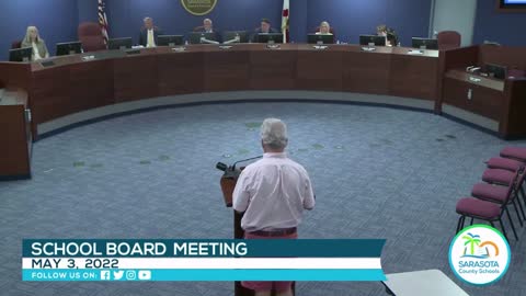 Citizen silenced at Sarasota school board