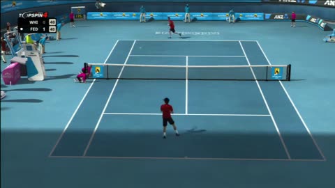 Top Spin 4 Online #14 Federer VS JokerJunfan007 II