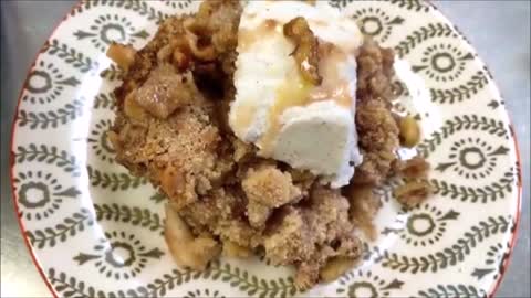 Homemade Apple Crumble Recipe