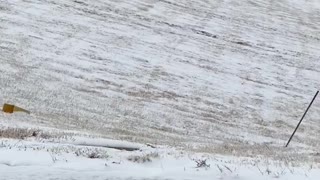 Sledding Off the On Ramp