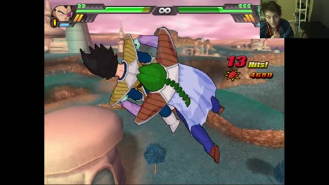 Vegeta VS Zarbon On The Very Strong Difficulty In A Dragon Ball Z Budokai Tenkaichi 3 Battle