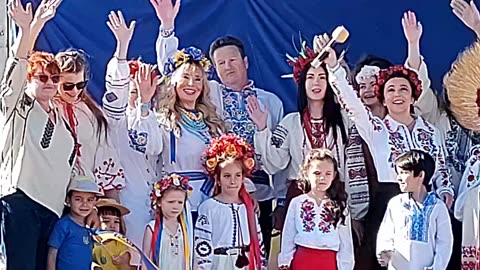 "Ukrainian Spirit" Fashion Show Yaryna Levytska 2024 Ukrainian Festival Orlando