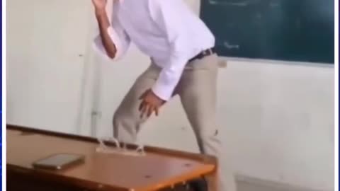 This teacher suddenly started doing weird things in class 😱 Is He Possessed 😱