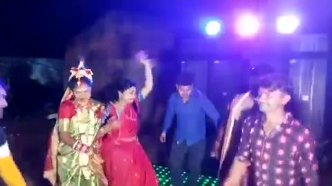 Local marriage night dance video