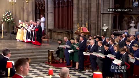 Queen Elizabeth, royals pay tribute to Prince Philip in memorial service