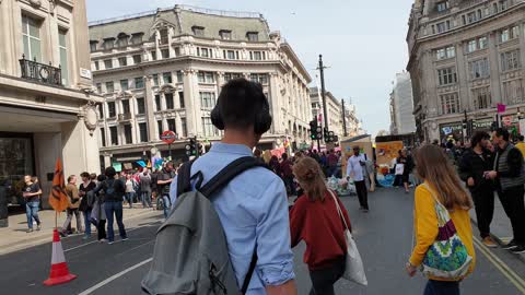 Climate change protests in the UK