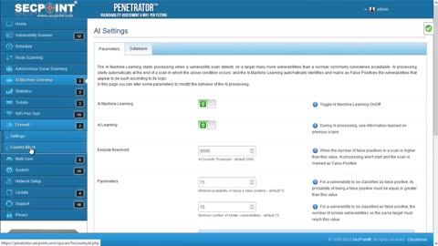 SecPoint Penetrator V59 Vulnerability Scanner Country Block Firewall