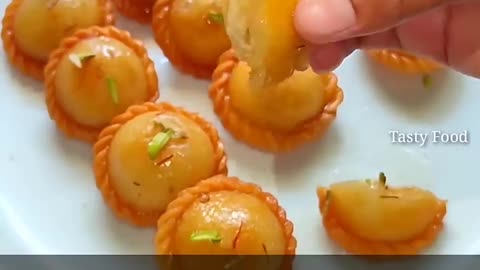 Indian famous desert chandrakala recipe