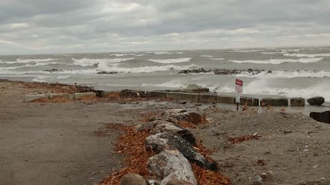 Lake Erie can be angry