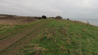 Going to do a speedlapse. Hiking in cliff on the solent sea