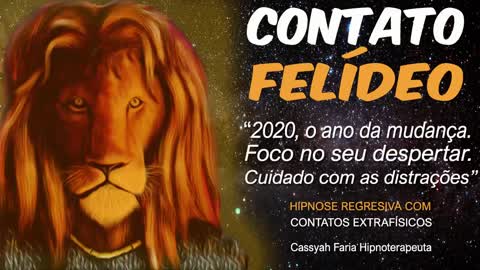 HIPNOSE REGRESSIVA COM CONTATOS EXTRAFÍSICOS - CONTATO FELINO