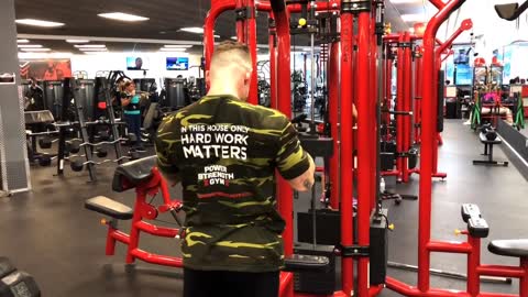 Offseason Back Workout At Power Strength Gym In Orlando Florida