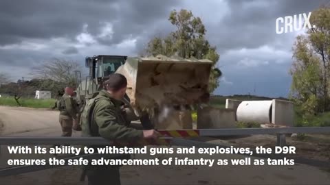 Why The D9R Armoured bulldozer Will be key to An Israeli Ground Operation In Gaza Against Hamas