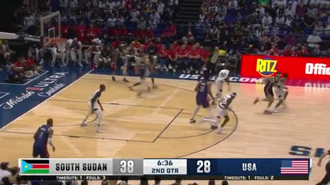 USA vs South Sudan. FULL GAME HIGHLIGHTS