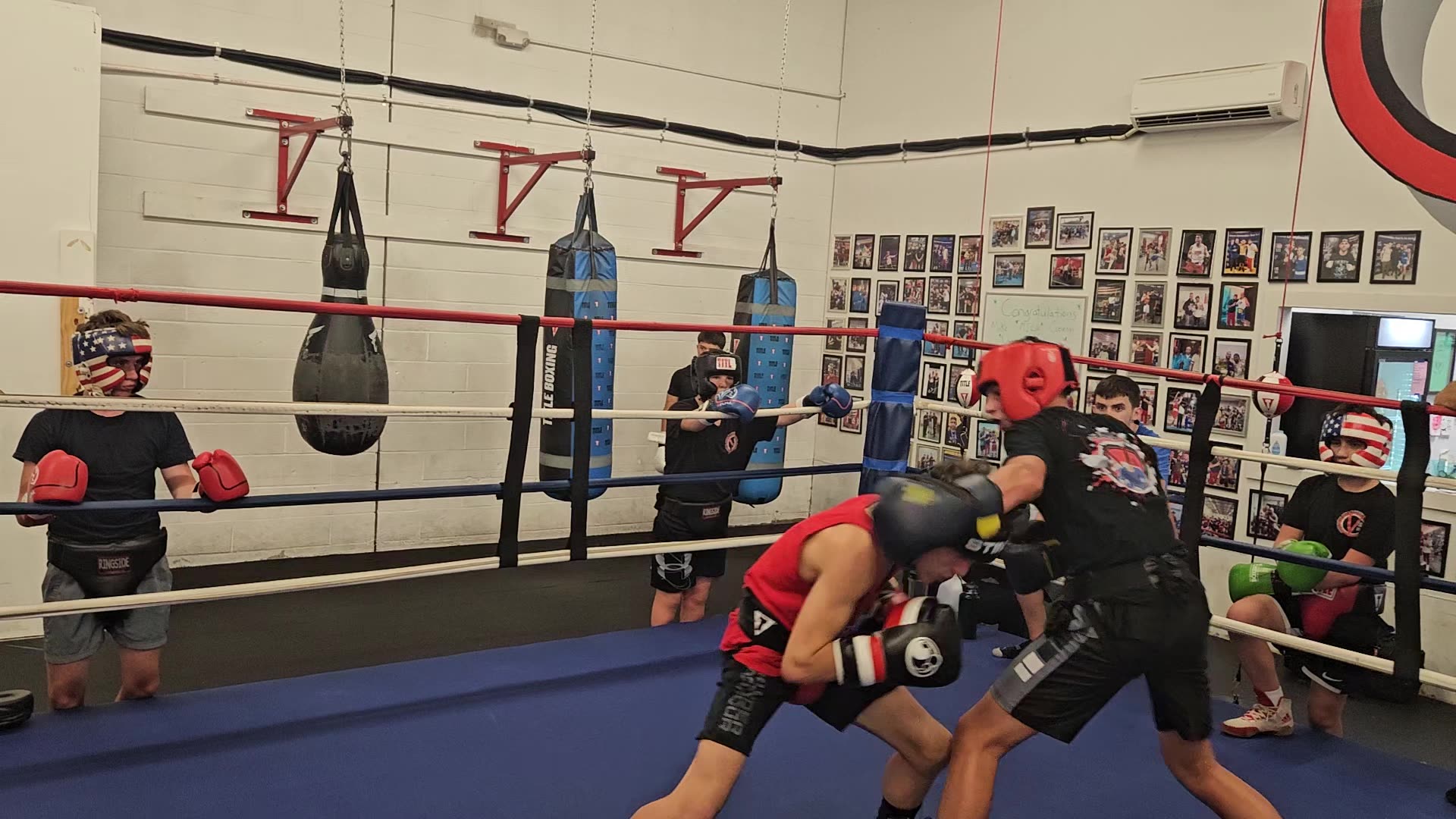 Joey sparring Tommy 8/27/24