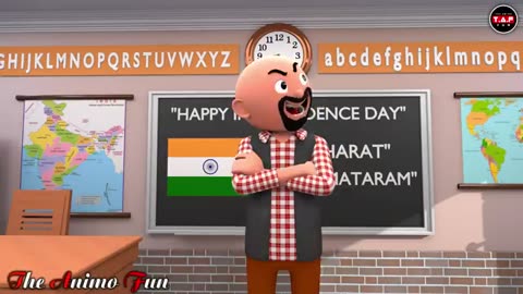 SCHOOL ME MASTI | Funny Comedy Video | Desi Comedy | Cartoon | Cartoon Comedy | The Animo Fun