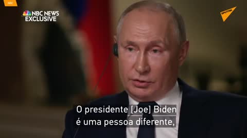 Putin explains the difference between Trump and Biden