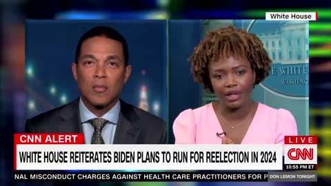 Don Lemon Asks If Biden Has Stamina To Run In 2024, Jean-Pierre Says We Shouldn't Ask That Question