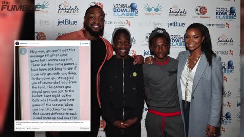 Dwyane Wade’s Son Sends Struggling Dad Inspiring Texts