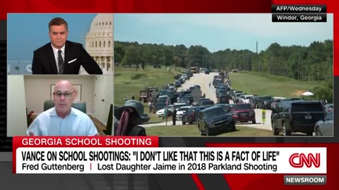 Father of Parkland victim reacts to Vance saying school shootings a ‘fact of life’