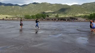 Great Sand Dunes National Park Waterslide