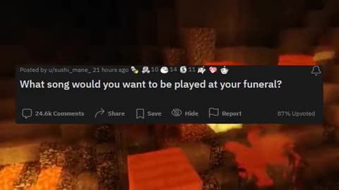 What's song would you like to be played during your funeral? #shorts #subscribe #like #askreddit #ok