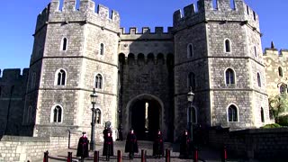 Windsor Castle prepares for Prince Philip's funeral