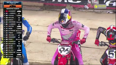 Detroit Supercross 450 Main FULL