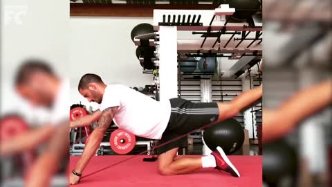 Handsome and Muscular Football Players Workout | Cristiano Ronaldo, Neymar, Messi, Salah