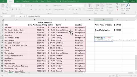 Advanced Excel - VLOOKUP Basics