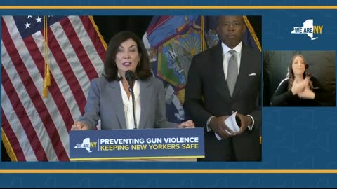 Gov. Kathy Hochul: “[Social media] questions are now part of our background checks.