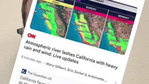 California catastrophic flooding as atmospheric river slams SoCal / Los Angeles area