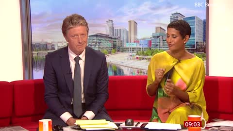 Naga Munchetty fights back tears paying tribute to Bill Turnbull